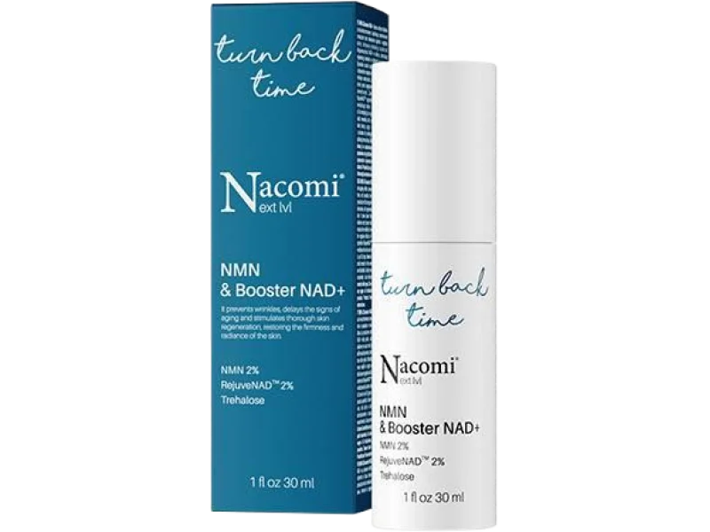 NACOMI Next Level Serum przeciwstarzeniowe na noc NMN & BOOSTER NAD+, 30 ml