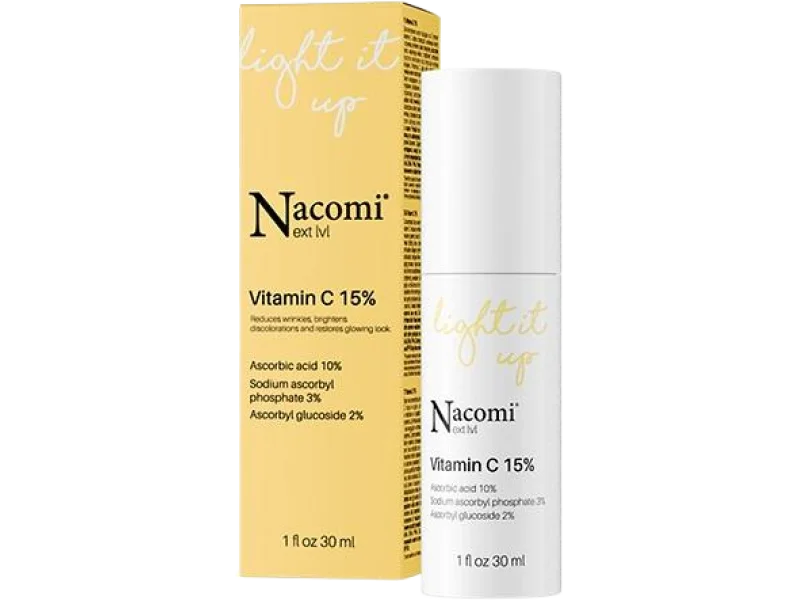 NACOMI Next Level Serum z Witaminą C 15%, 15%, 30 ml