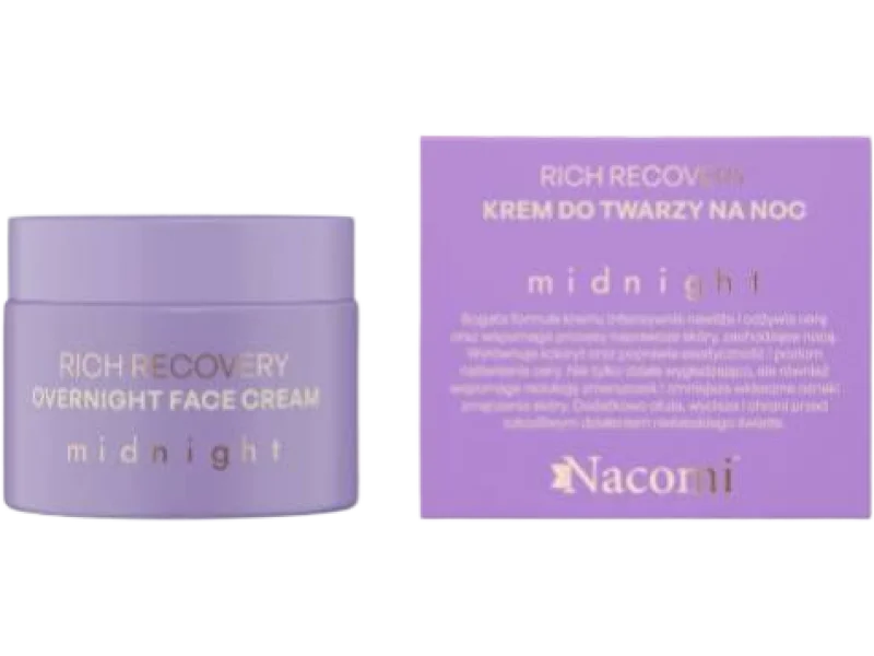 NACOMI Rich Recovery Midnight Krem do twarzy na noc, 40 ml