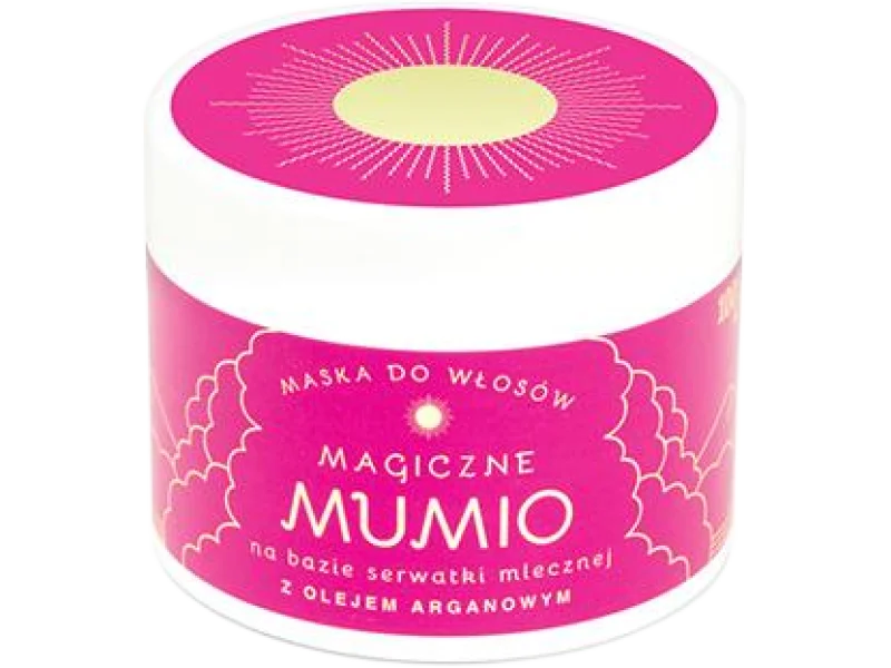 Nami Magiczne Mumio maska do włosów na bazie serwatki mlecznej z olejem arganowym, 200 ml
