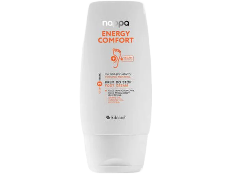 Nappa Energy Comfort krem do stóp chłodzący menthol, 100 ml