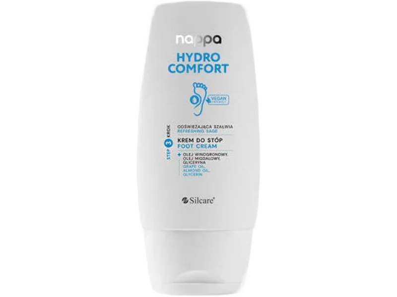 Nappa Hydro Comfort do stóp odświeżająca szałwia, krem, 100 ml