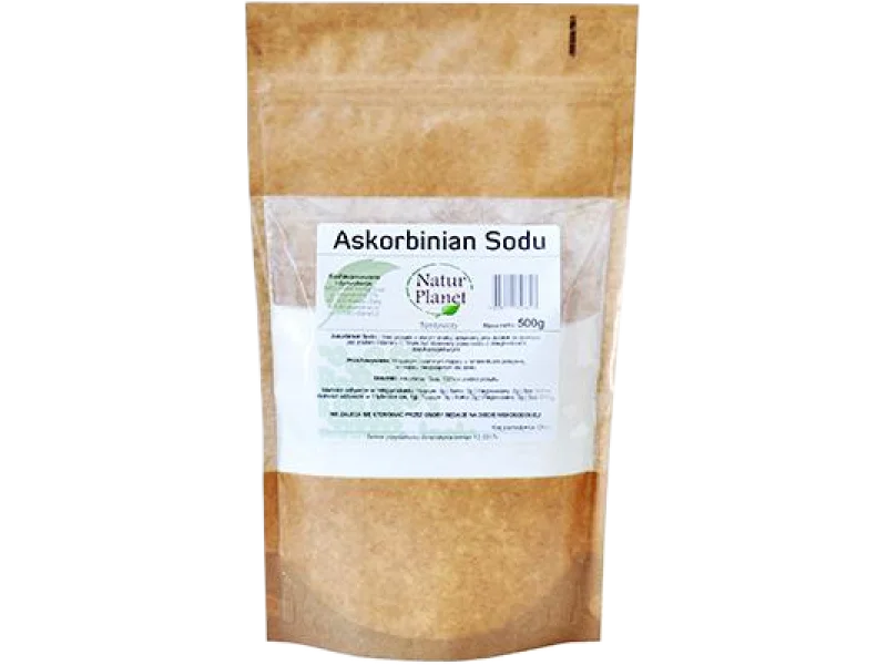 Natur Planet askorbinian sodu, proszek, 1000 g
