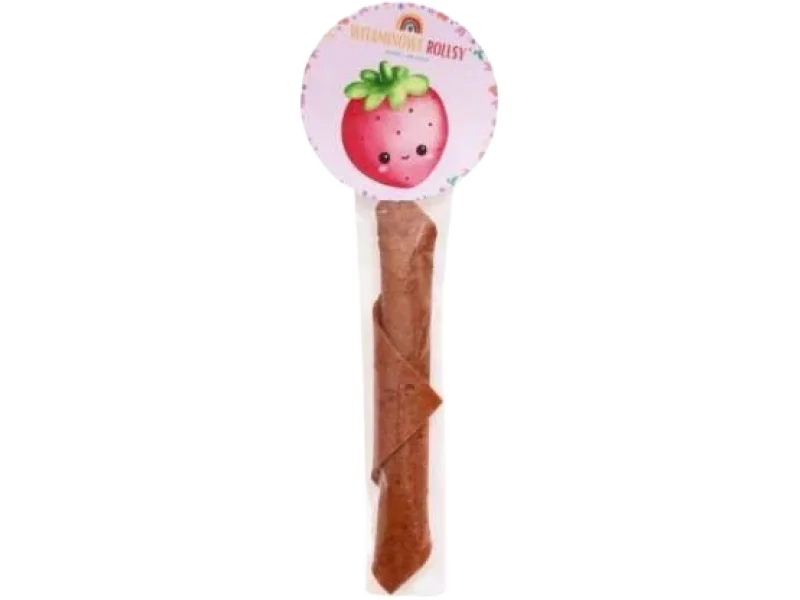 Naturalnie Zdrowi Truskawkowe rollsy z witaminą D3, żelki, 1,5 µg, 8 g