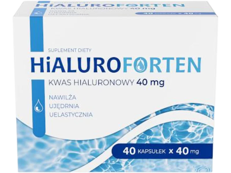 Nature Pharm Hialuroforten, kapsułki, 40 kaps.