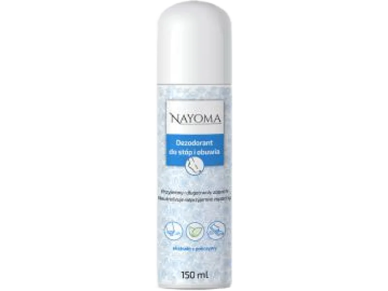 NAYOMA Dezodorant do stóp i obuwia, spray, 150 ml
