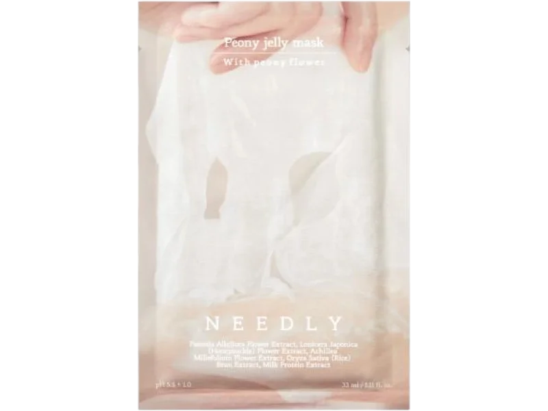 NEEDLY Rozświetlająca i rozjaśniająca maska na twarz, 1 szt.