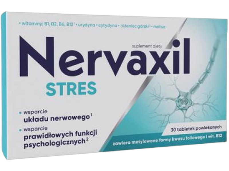 Nervaxil S, tabletki, 30 tabl.