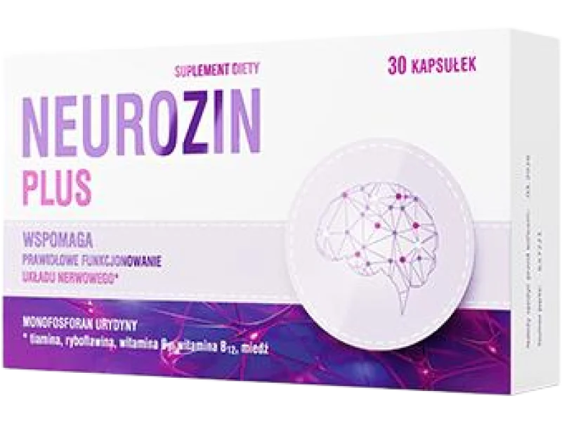Neurozin Plus, kapsułki, 30 kaps.