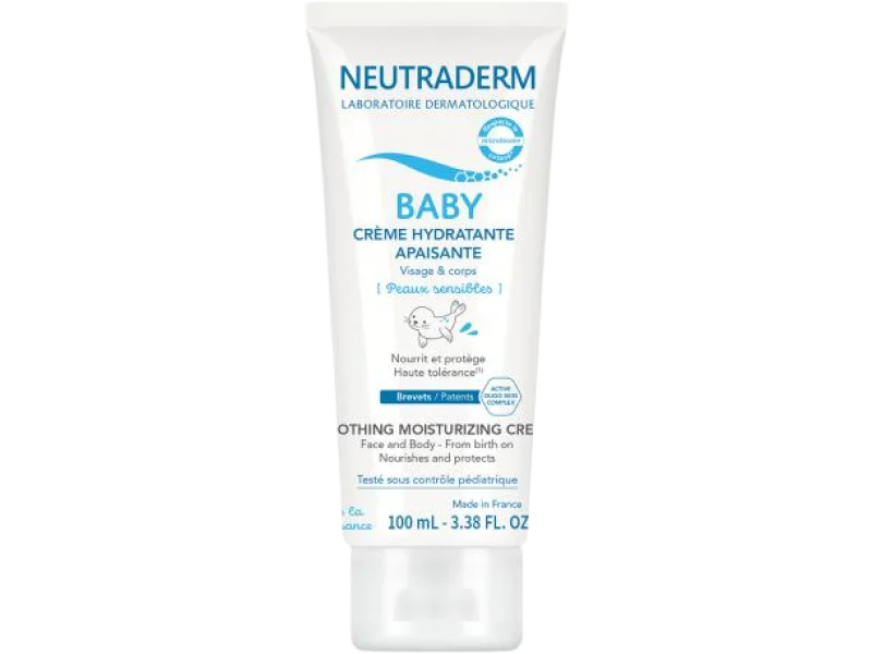 NEUTRADERM BABY Łagodzący krem nawilżający do twarzy i ciała, 100 ml