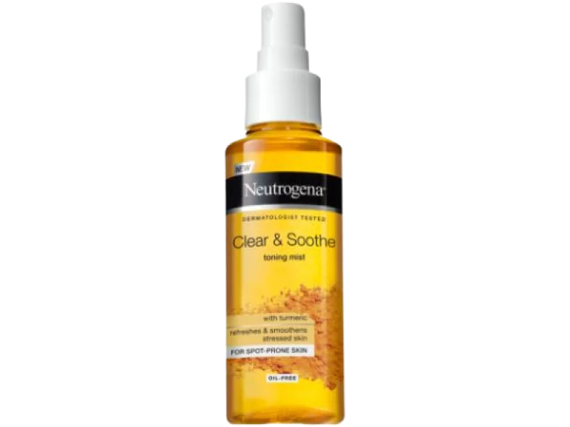 NEUTROGENA Clear & Soothe Mgiełka do twarzy z kurkumą, 125 ml