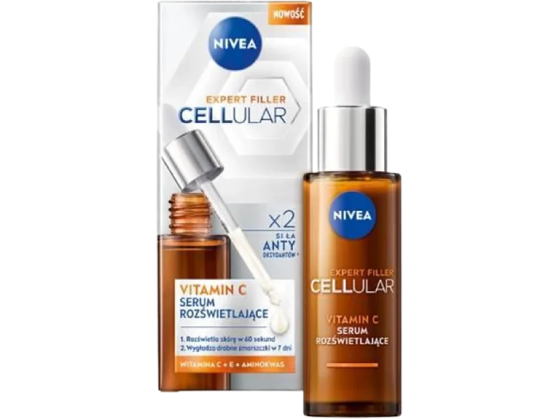NIVEA Cellular Expert Filler Vitamin C Serum rozświetlające, 30 ml