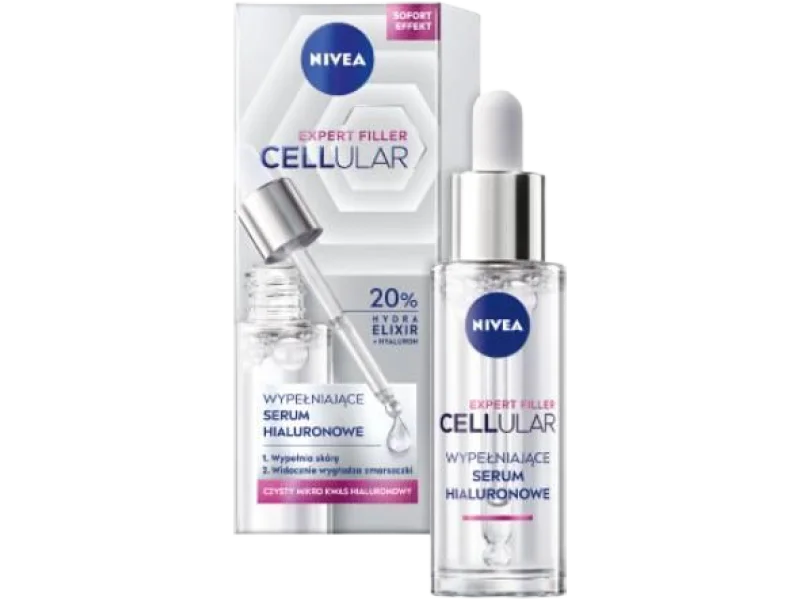 Nivea Cellular Expert Filler Wypełniające serum hialuronowe, 30 ml