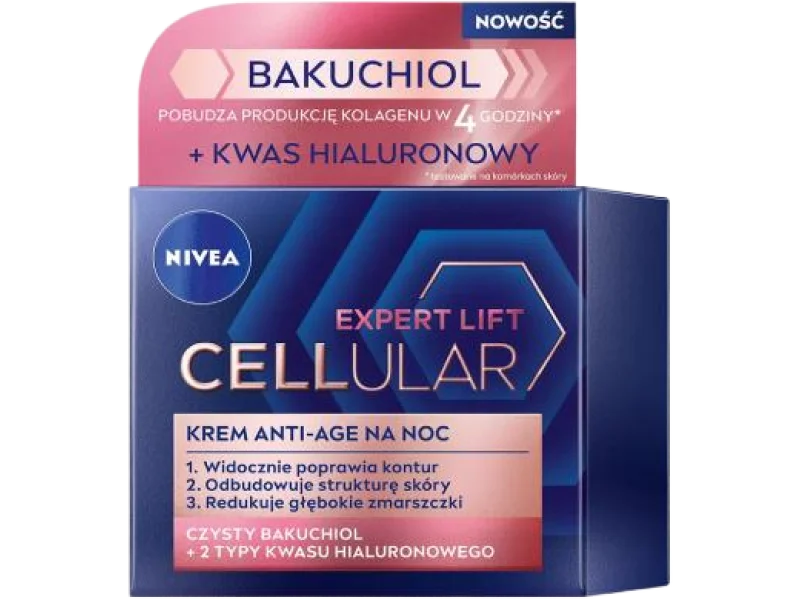 NIVEA Cellular Expert Lift Anti Age krem na noc, 50 ml
