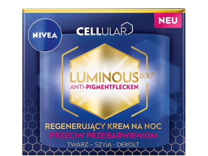 NIVEA Cellular Luminous630 Krem przeciw przebarwieniom na noc, 50 ml