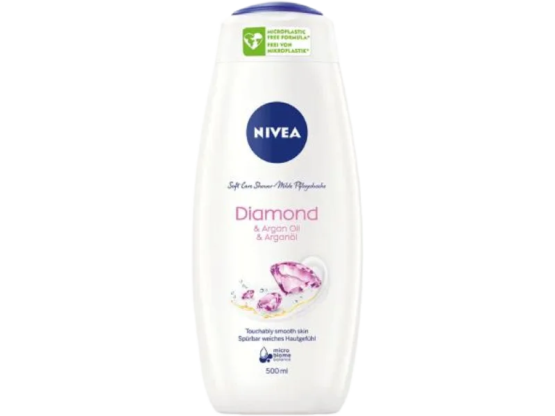NIVEA Diamond & Argan oil Żel pod prysznic, żel, 500 ml