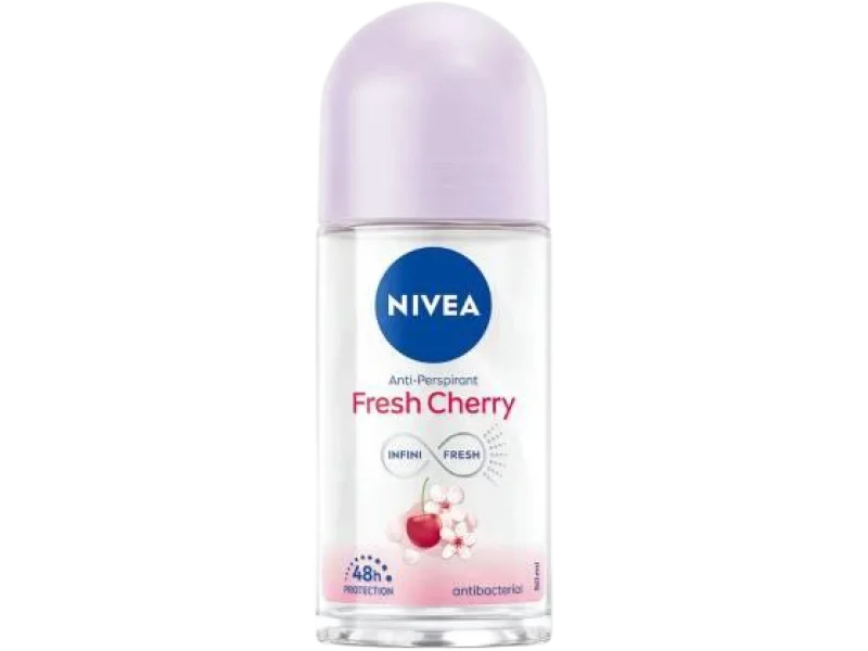 Nivea Fresh Cherry Antiperspirant, roll-on, 50 ml
