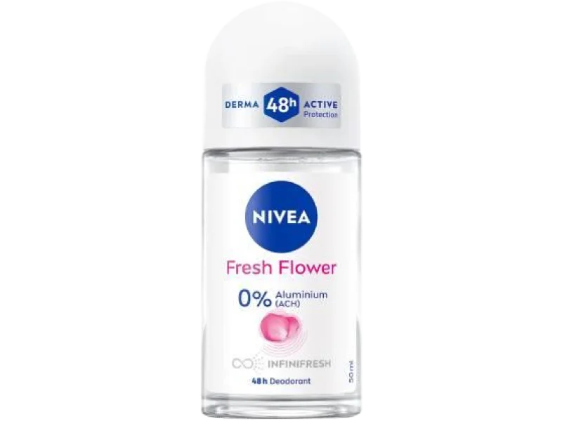 NIVEA Fresh Flower Dezodorant, roll-on, 50 ml