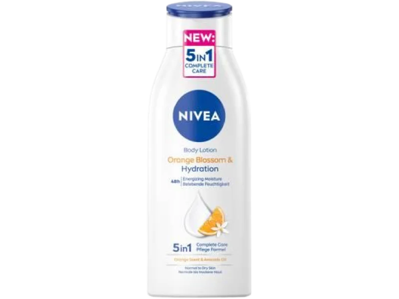 NIVEA Intensywnie nawilżający balsam do ciała Orange Blossom, 400 ml