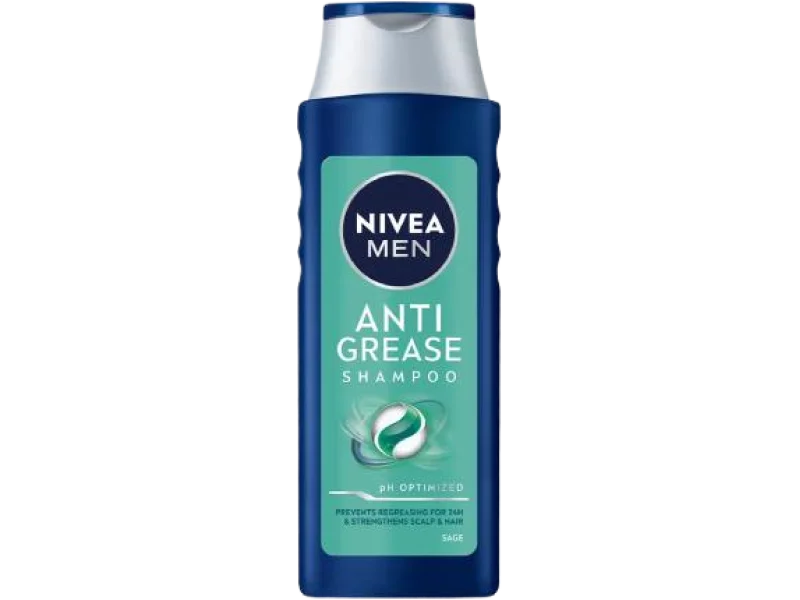 NIVEA MEN Anti Grease Szampon do włosów przetłuszczających się, 400 ml