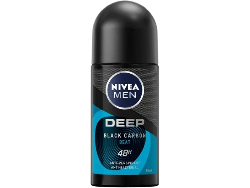 NIVEA MEN Antyperspirant DEEP BEAT, roll-on, 50 ml