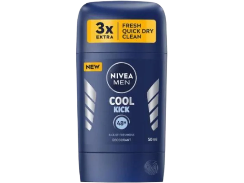 Nivea Men Cool Kick Dezodorant, sztyft, 50 ml