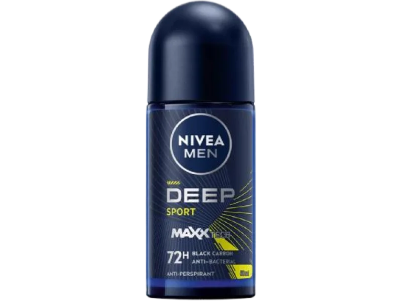 NIVEA MEN Deep Sport Antyperspirant, roll-on, 50 ml