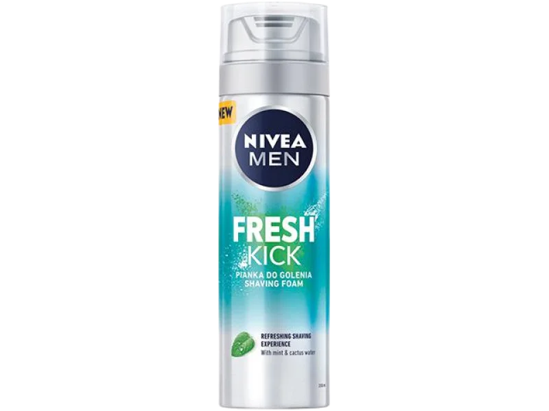 Nivea Men Fresh Kick, pianka, 200 ml