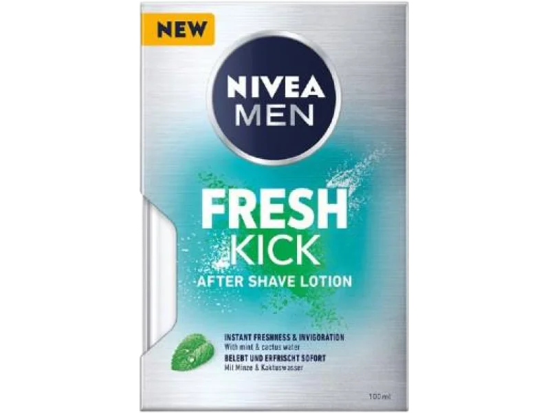 NIVEA MEN Fresh Kick Woda po goleniu, płyn, 100 ml