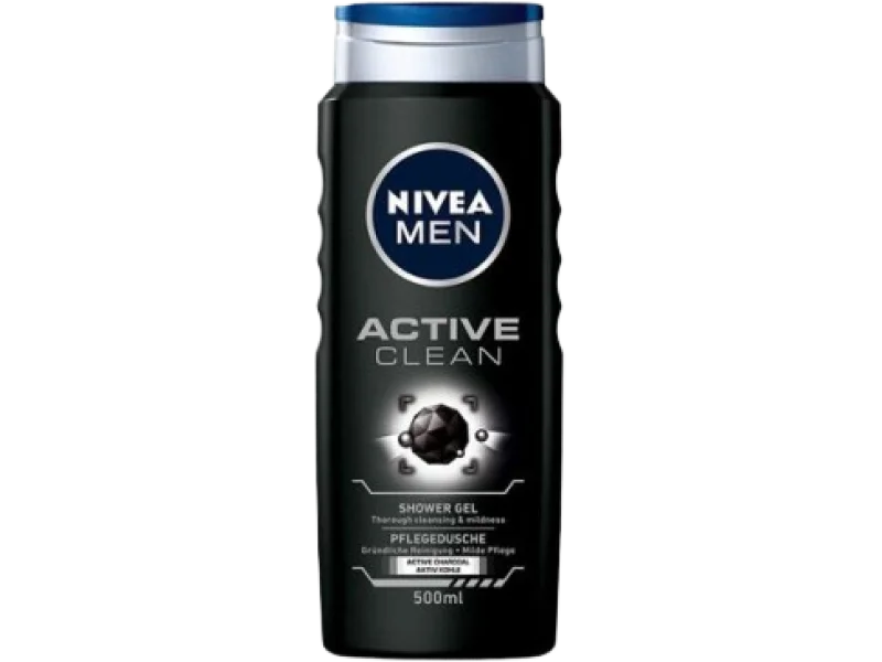 NIVEA MEN Żel pod prysznic ACTIVE CLEAN, żel, 500 ml