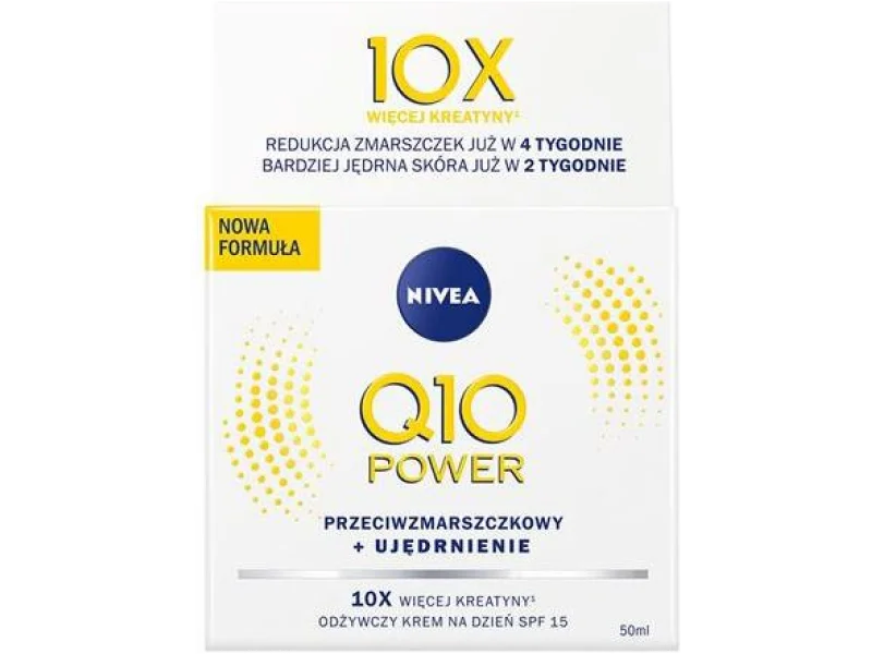 NIVEA Q10 POWER odżywczy na dzień SPF15, krem, 50 ml