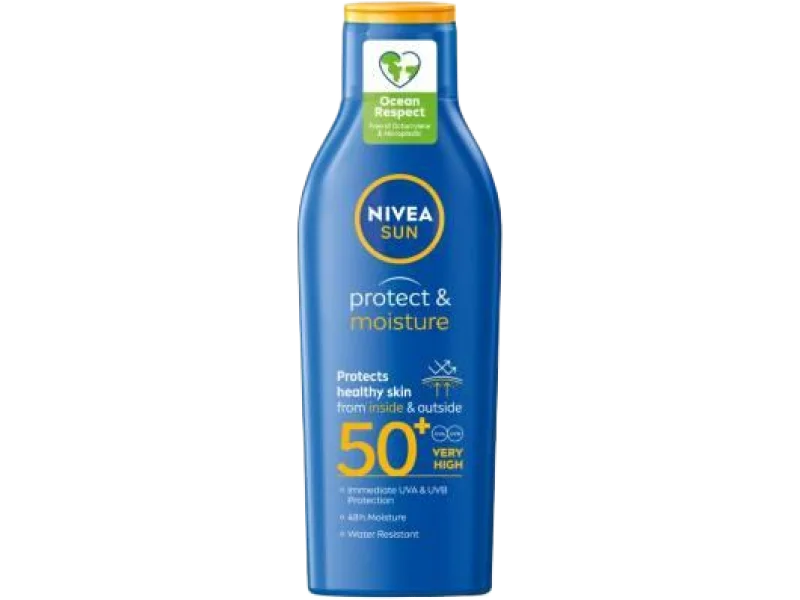 NIVEA SUN Balsam nawilżający SPF50+, 200 ml
