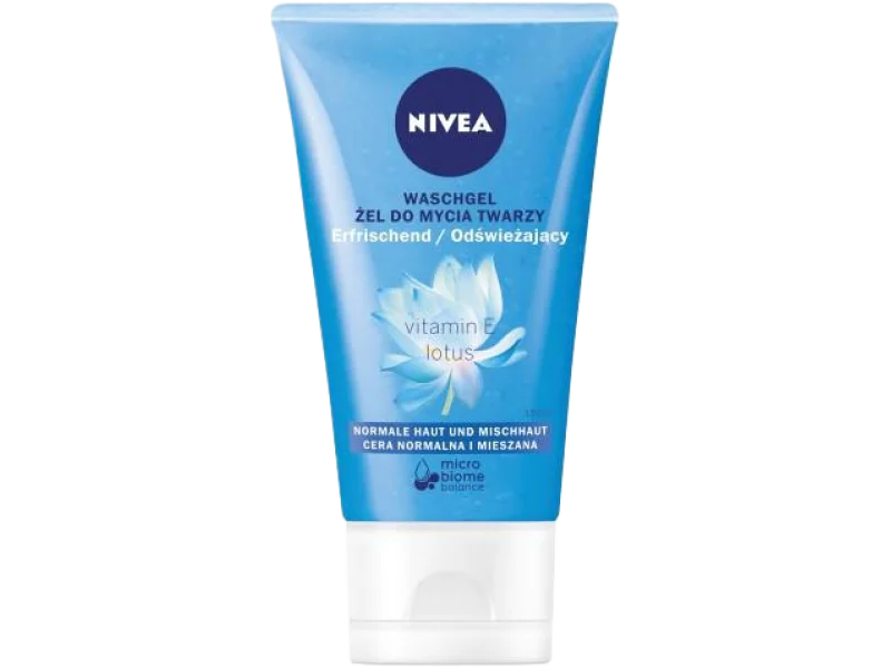 NIVEA Żel do mycia twarzy cera normalna i mieszana, żel, 150 ml