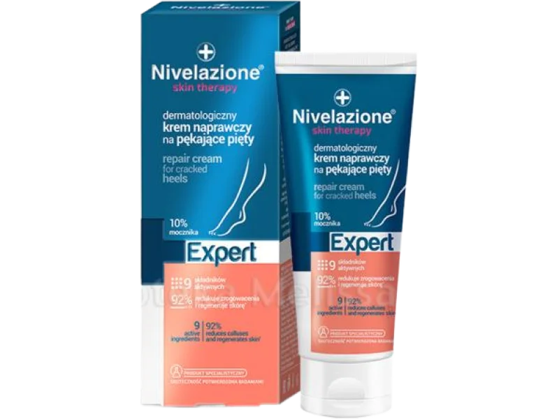 NIVELAZIONE SKIN THERAPY EXPERT dermatologiczny krem naprawczy na pękające pięty, 75 ml