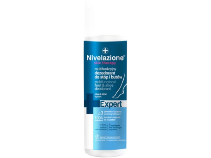 NIVELAZIONE Skin Therapy Expert Dezodorant do stóp i butów multifunkcyjny, spray, 150 ml
