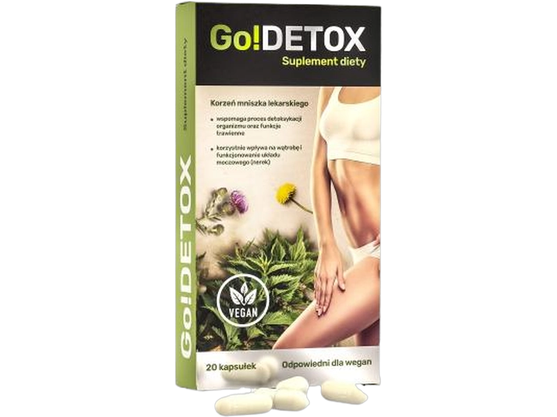 Noble Health Go!detox, kapsułki, 20 kaps.