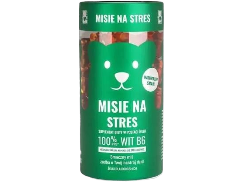 Noble Health Misie na stres, żelki, 60 szt.