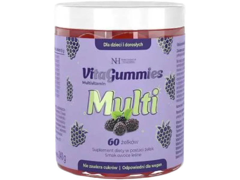 Noble Health VitaGummies Multiwitamina, żelki, 60 szt.
