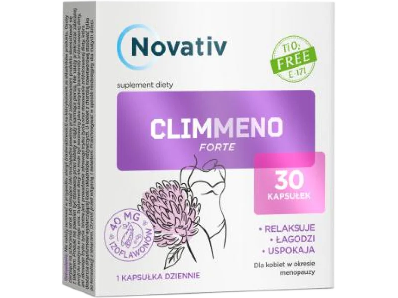 Novativ ClimMeno forte, kapsułki, 30 kaps.