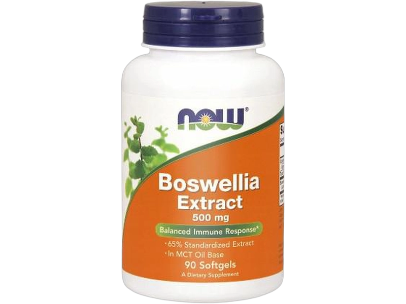 Now Foods Boswellia Extract, kapsułki, 500 mg, 90 kaps.
