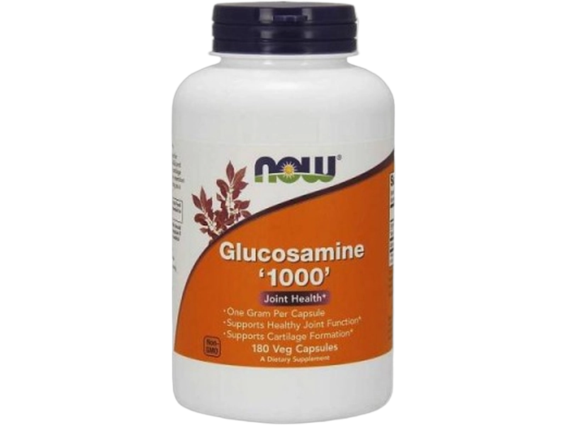 Now Foods Glucosamine 1000, kapsułki, 1000 mg, 180 kaps.
