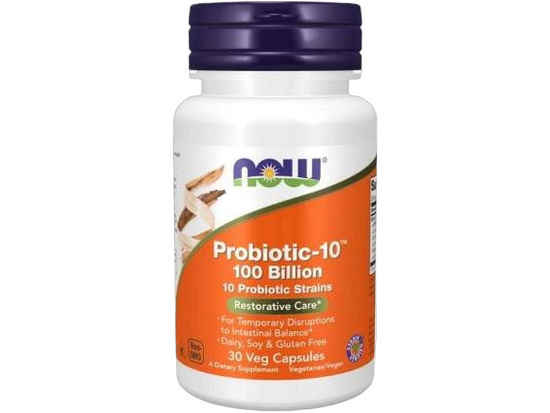 Now Foods Probiotic-10 100 Billion, kapsułki, 60 kaps.