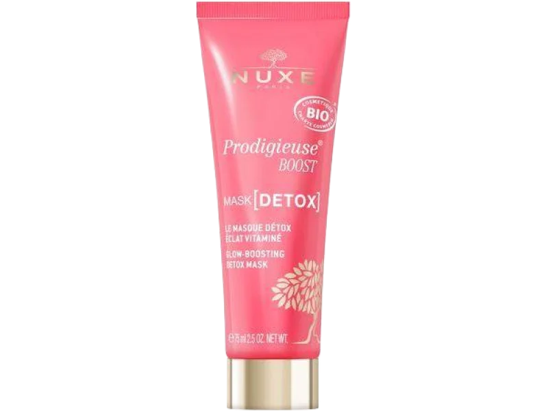 NUXE Prodigieuse Boost maska rozświetlająca DETOX, 75 ml