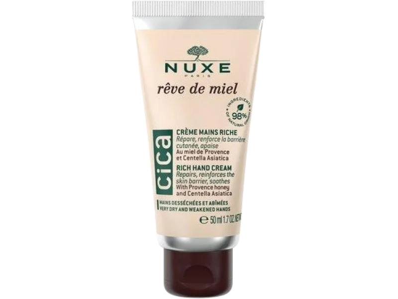 NUXE REVE DE MIEL Cica Krem naprawczy do rąk, 50 ml
