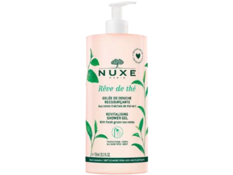 NUXE Rêve de Thé rewitalizujący żel pod prysznic, 750 ml