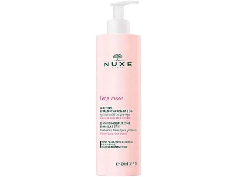 Nuxe Very Rose Nawilżające mleczko do ciała, 400 ml