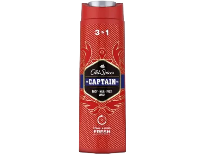 Old Spice Captain Żel pod prysznic dla mężczyzn 3w1, żel, 250 ml