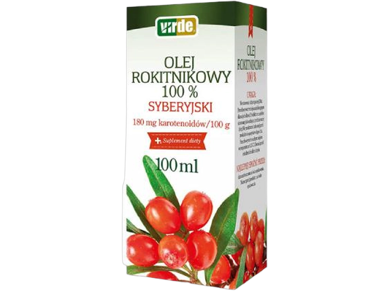 Virde olej rokitnikowy syberyjski, 100 ml