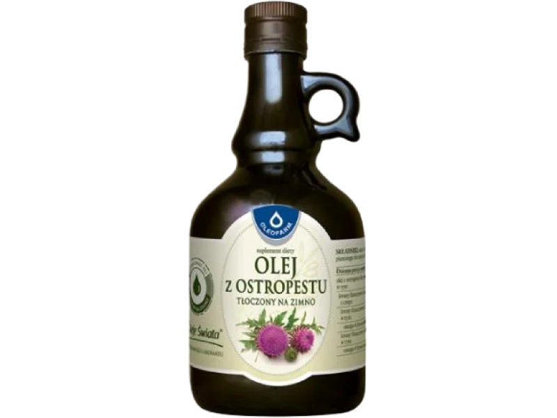 Oleofarm Olej z ostropestu tłoczony na zimno, 500 ml