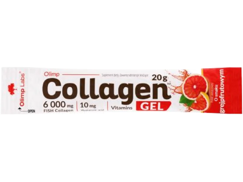 Olimp Collagen Gel o smaku grejpfrut, żel, 20 g